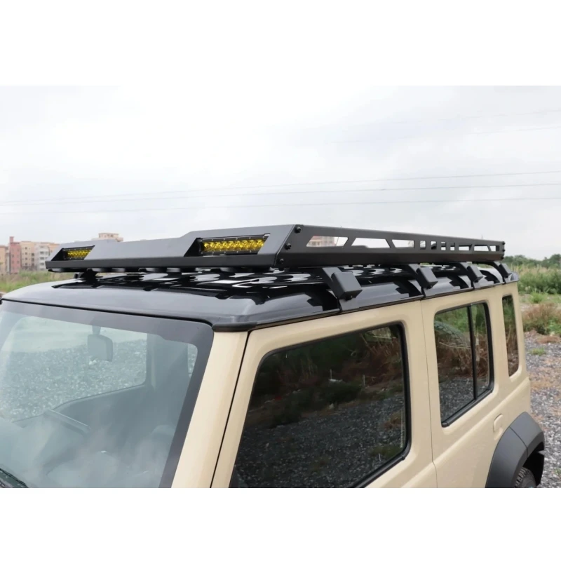 TELLIKA new Carriers Luggage Platform 5 door jimny Roof Rack with LED Light For Suzuki Jimny 2023 2024 2025 5 doors