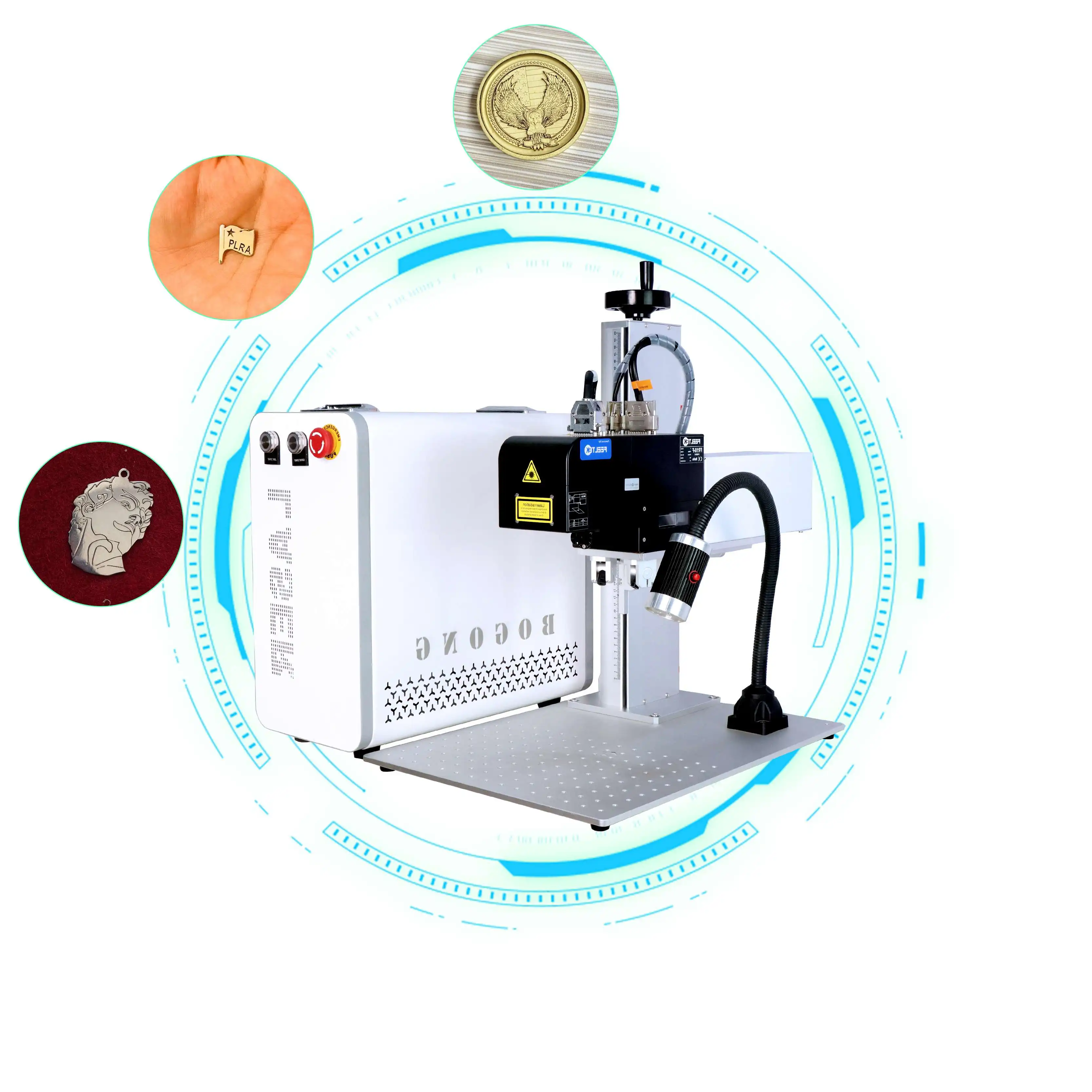 Discount! Discounted price 20w 30w 50w 60w 80w 100w Jpt M7 Ipg Raycus Max rotary 3d fiber laser cutter for silver