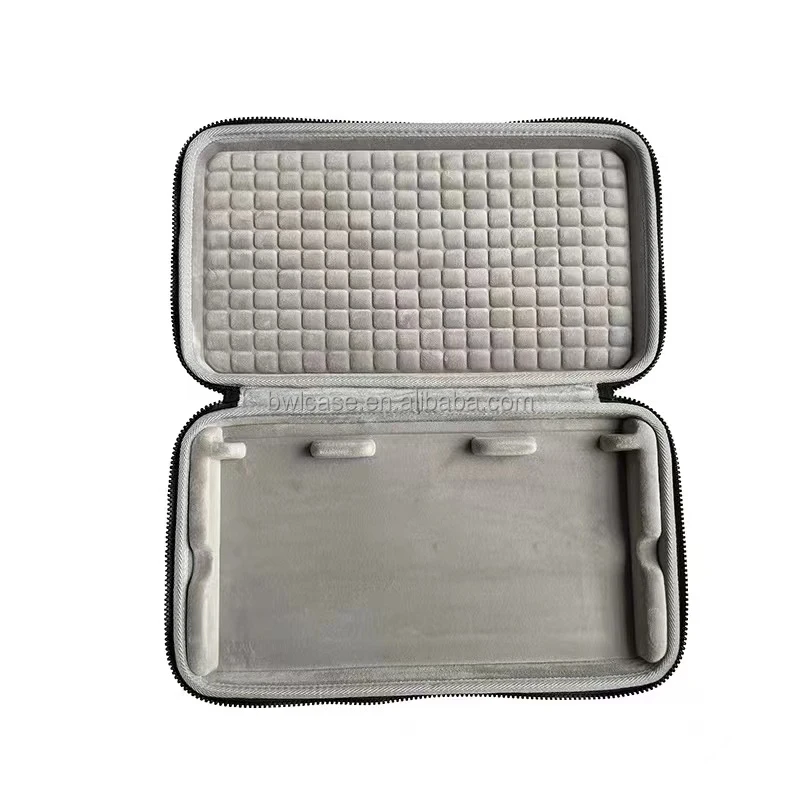 Customized Zippered Portable Keyboard Protective EVA Case for Shock-Absorbent Travel Carrying with Hard Shell