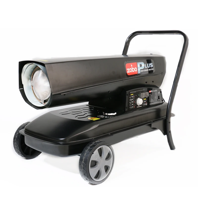 
ZOBO 30KW Stainless Steel Portable Greenhouse Kerosene Heaters Brooder Diesel Blower Chicken Poultry Farm Equipment 