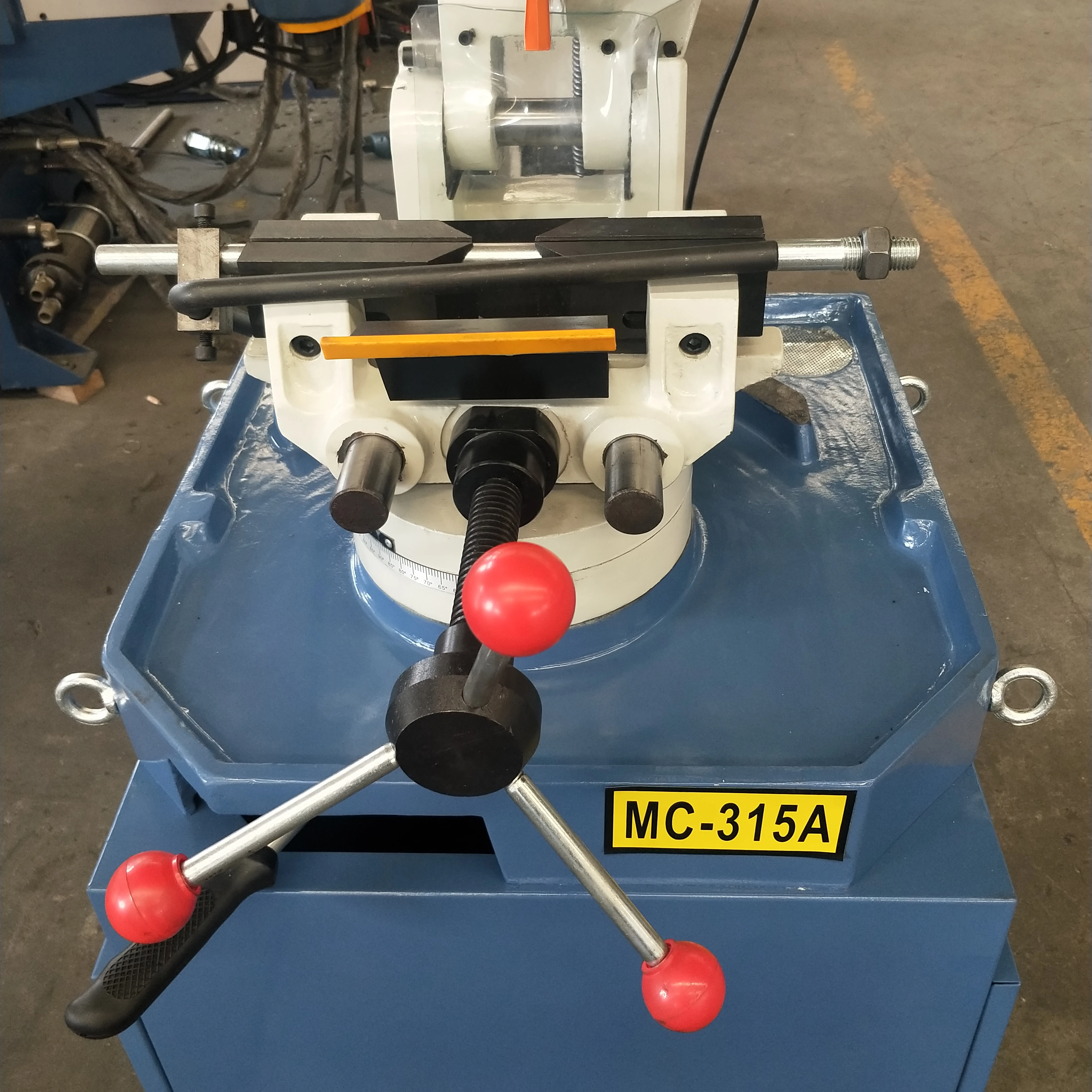 MC-315A Manual type universal saw blade disc cutting machine for tubes