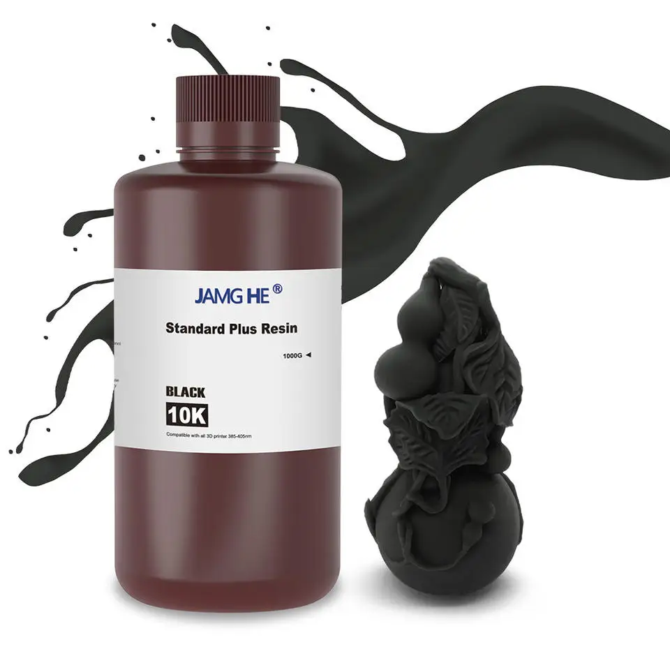 Jamghe 10K Standard Plus 3D Printer Resin 405nm for 2k 4K 6k 8k 10k Printers