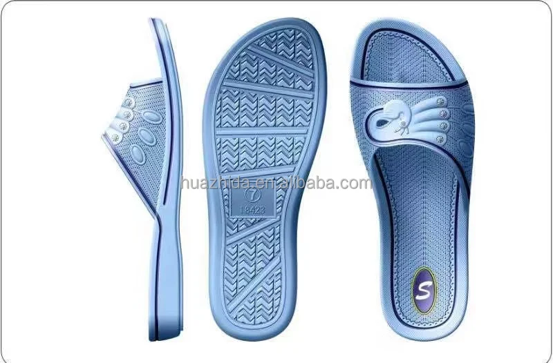 Huazhida High Quality Aluminium Moulds Manufacturer PVC Shoe Mould Plastic Sandals Making Machine Molds To Make Slippers