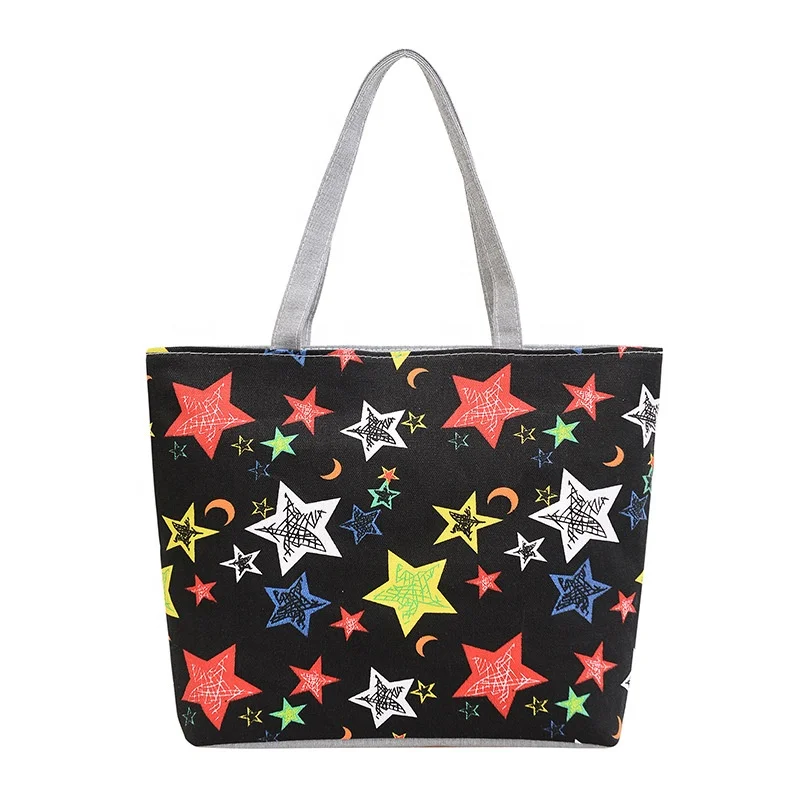 Manufacturers cheap new printed wholesale leisure commuting ladies fashion portable handbags women tote bag