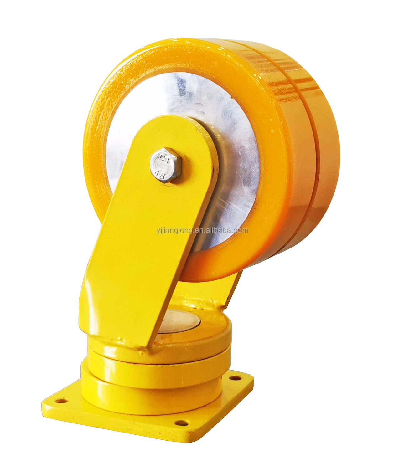 AGV RGV High load PU Caster Castor Wheel, Robot Caster, Aluminium core