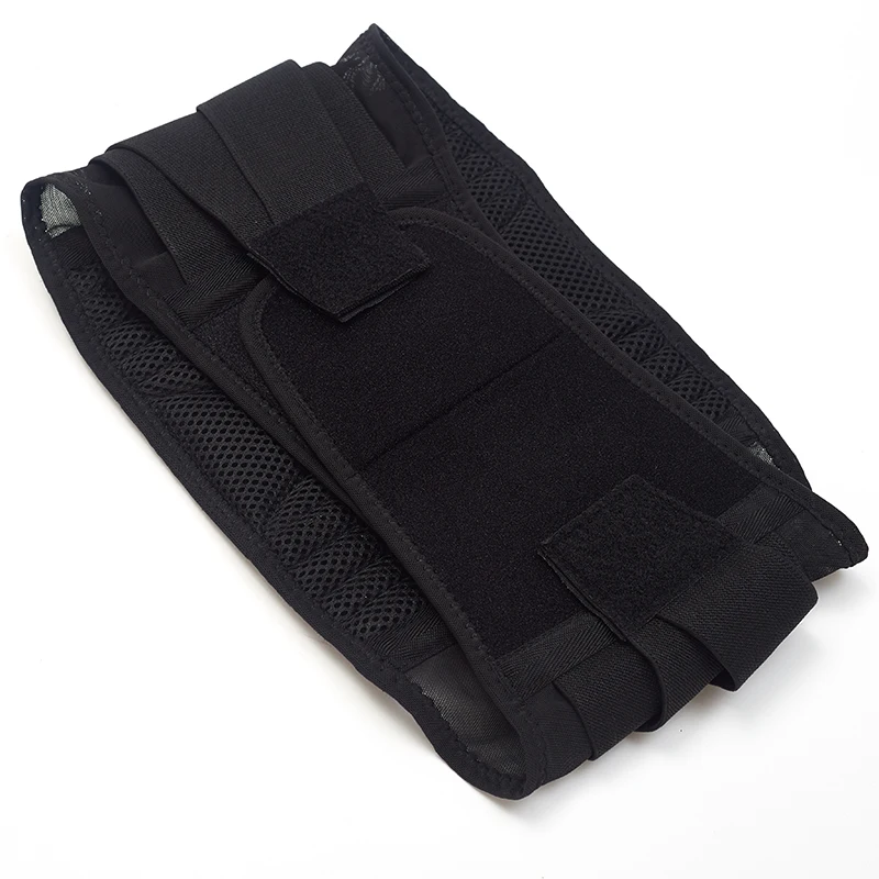 Factory Logo Sports Removable Pad Elastic Back Traction Waist Lumbar Support Belt Back