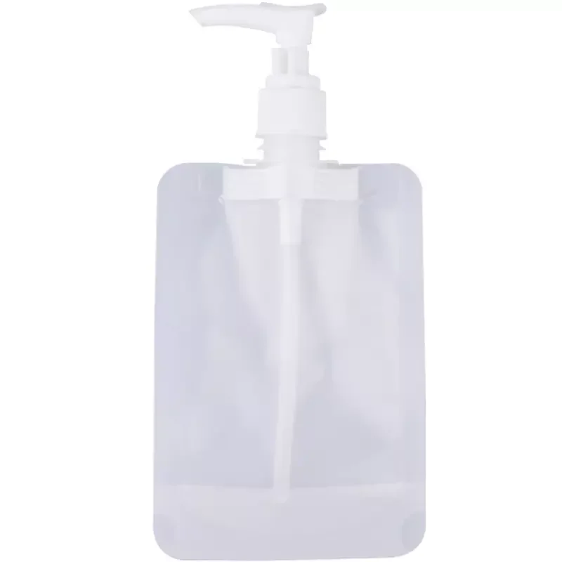 New Design Matte Plastic Stand Up Hair Dye Conditioner Packaging Bag With Disc Cap For Cosmetic Twist Top Cap Spout Pouch