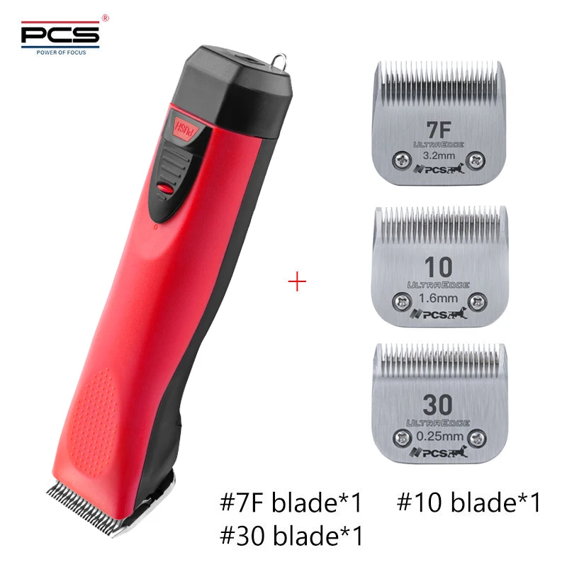 A5 2-Speeds Dog Grooming Clippers kit Professional Cordless Animal Dog Grooming Clippers with Detachable 7F 10# 30# Blades