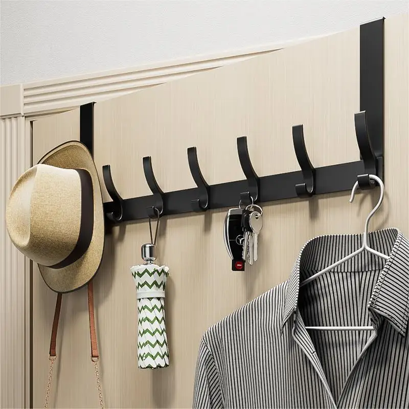 Over The Door Hooks/Door Hanger Hooks Towel Racks for Bathroom/Coat Rack Hat Rack