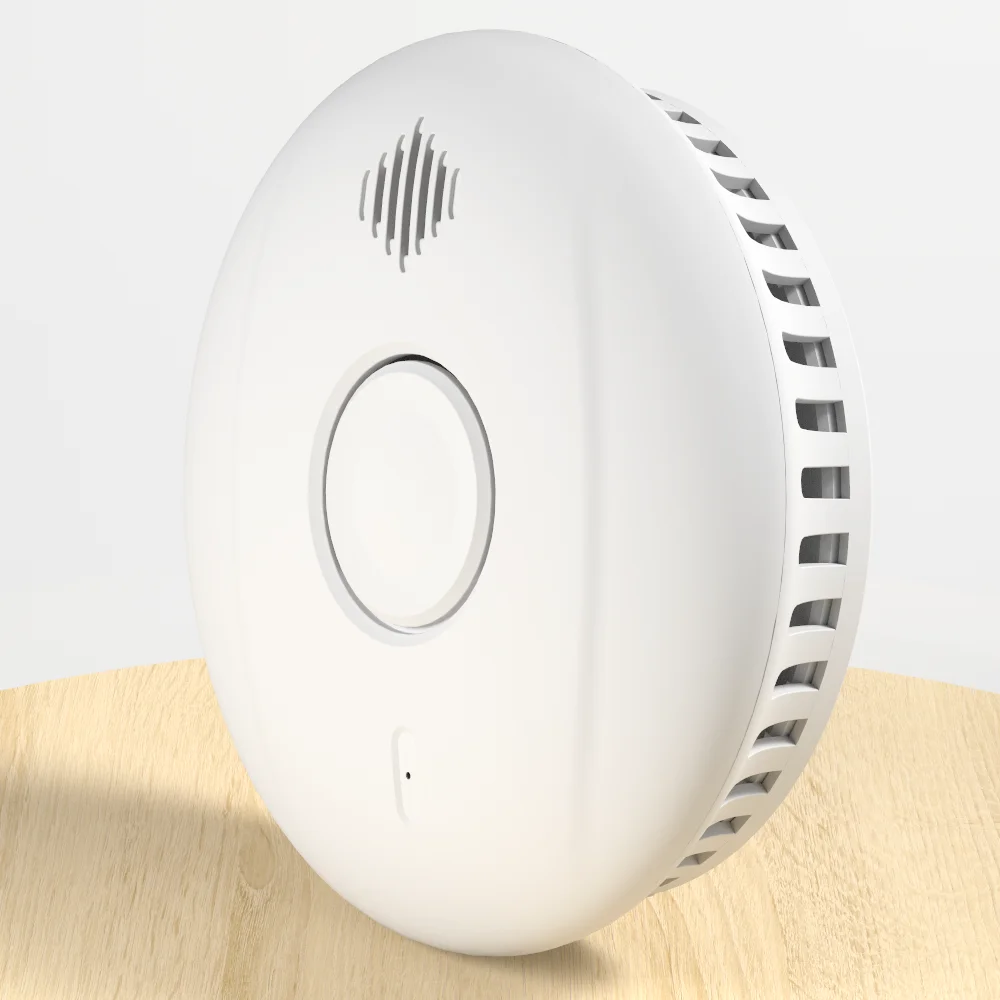 Photoelectric Detector Sealed Battery Smoke Alarm Product Stand Alone Smart Sensor Wireless Standalone Zigbee En14604