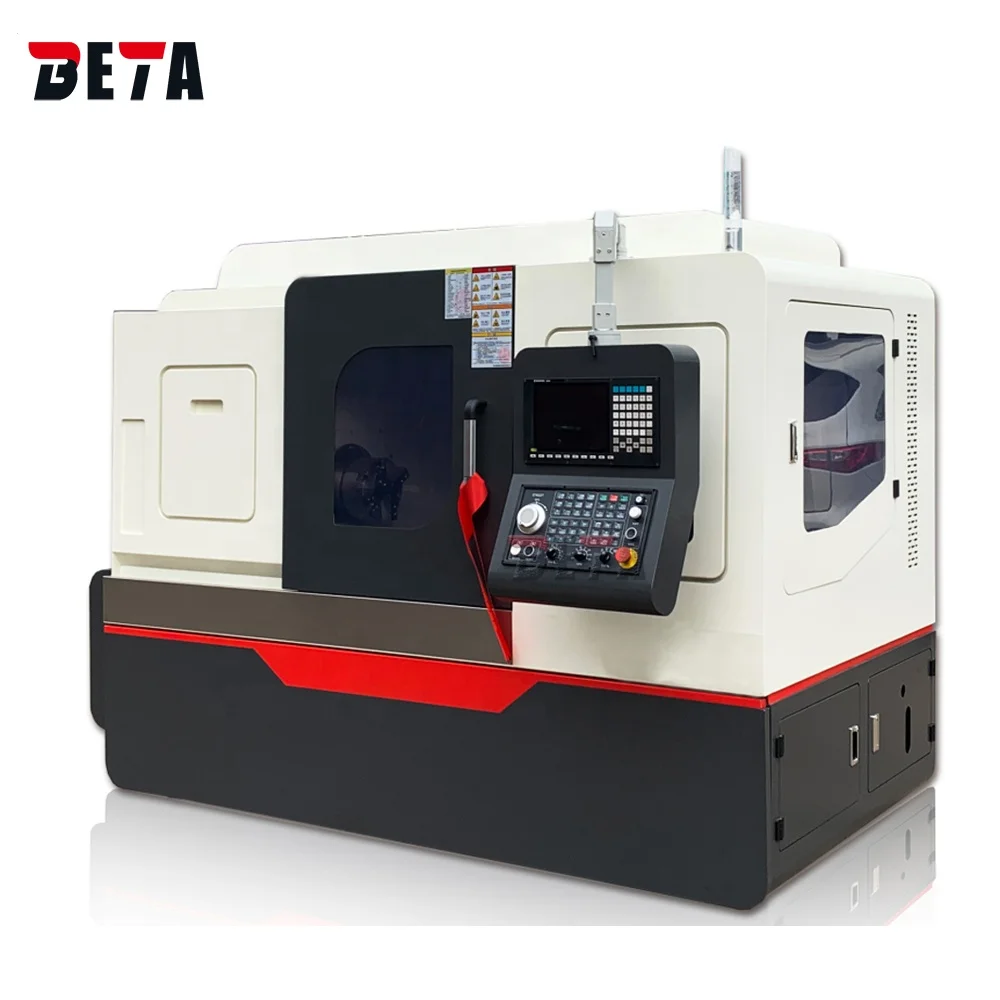 China New CNC Automatic C-axis Living Tool Slant Bed Metal CNC Lathe Machine Y axis