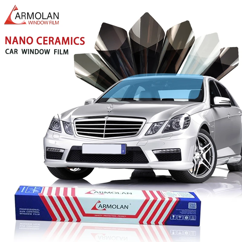 Armolan HP керамическая черная 100% Тонировочная пленка для окон на солнечной батарее Первичная цветная стеклянная защитная водонепроницаемая автомобиля