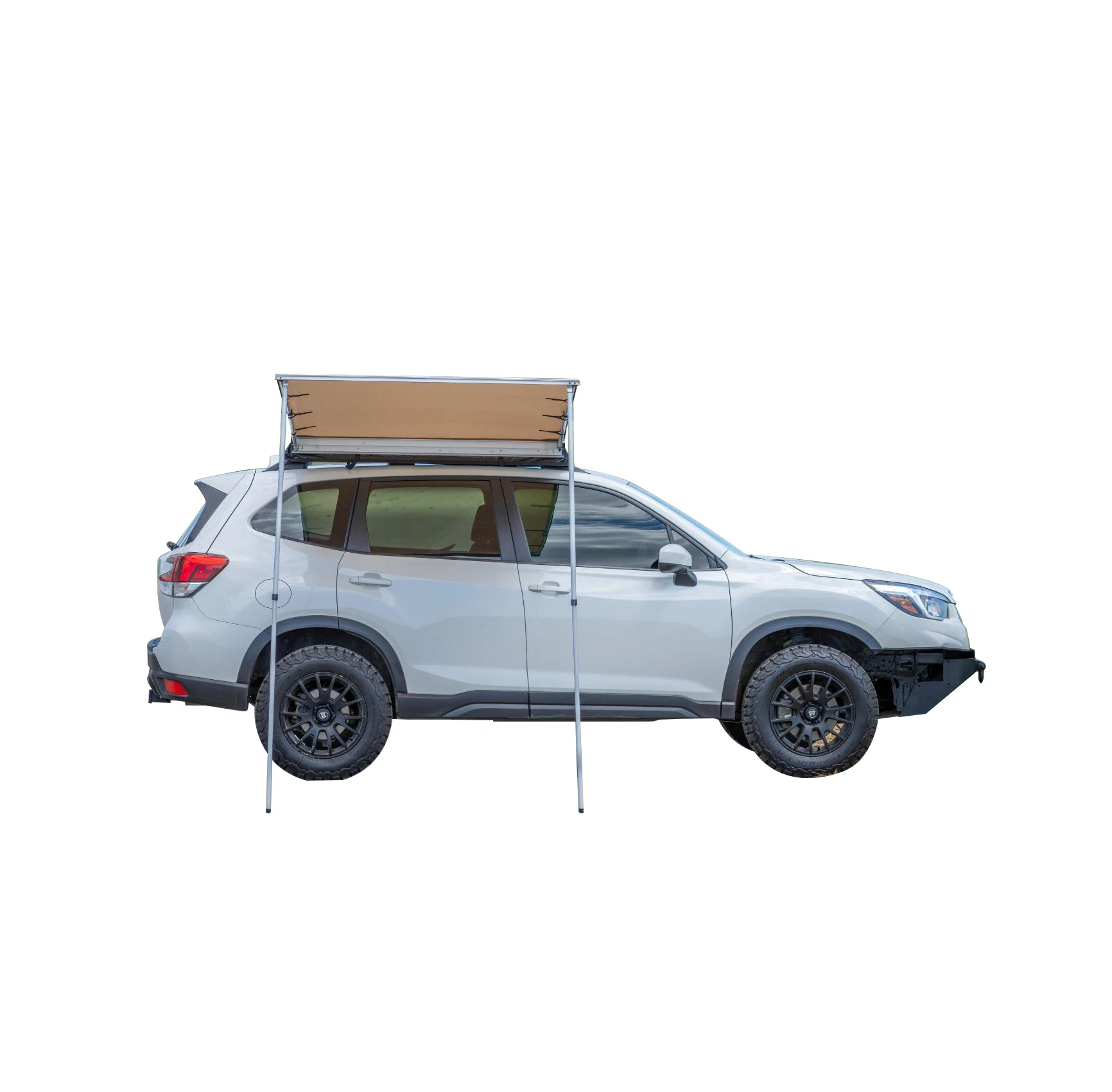 DANCHEL OUTDOOR 2.5x2m Car Side Awning for Camping SUV Trailer Offroad Gear Canopy Sunshade Tent Tarp