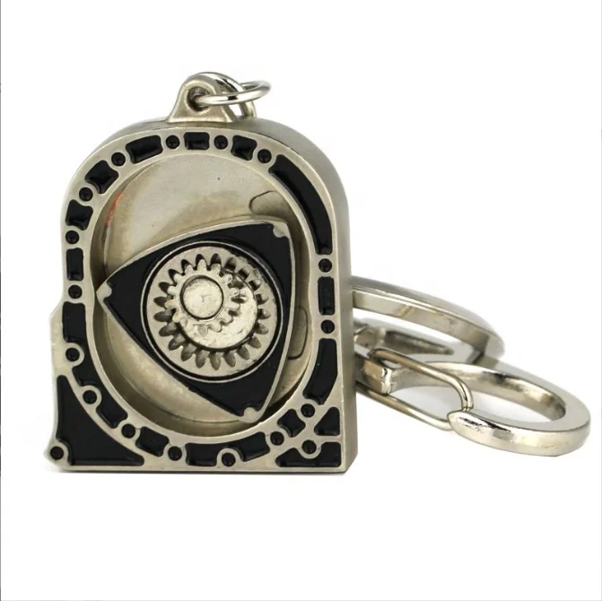 Модификация автомобиля Поворотный подходящий Ротор двигателя брелок рекламный подарок брелок