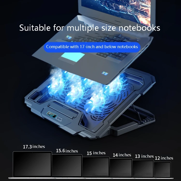 Hot Selling Suohuang Notebook Cooler Gaming Laptop Cooling Base Notebook Exhaust Fan Bracket