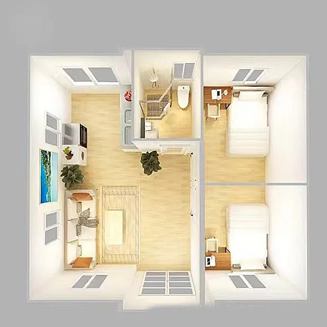 Customize 20ft 40ft Container Coffee Shop Bar Restaurant Rent Prefab Modular Container House Luxury Shipping Container House
