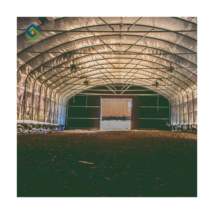 Ванили расти 30x100 сельскохозяйственных однопролетные свет лишения плотные теплица на продажу