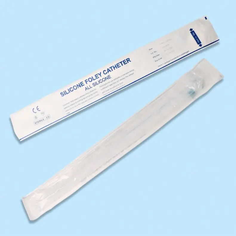 Professional Customized color foley catheter silicone ,silicone urethral catheter for medical