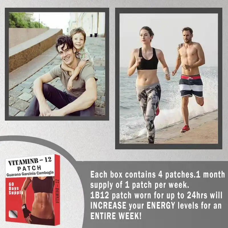 ODM OEM high quality vitamin b12 d3 energy patch