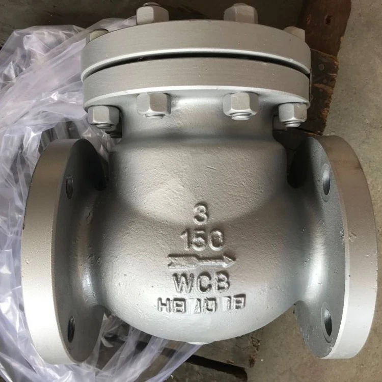 ASTM A216 WCB Grade Class 150 300 Flange API 600 Swing Check Valve
