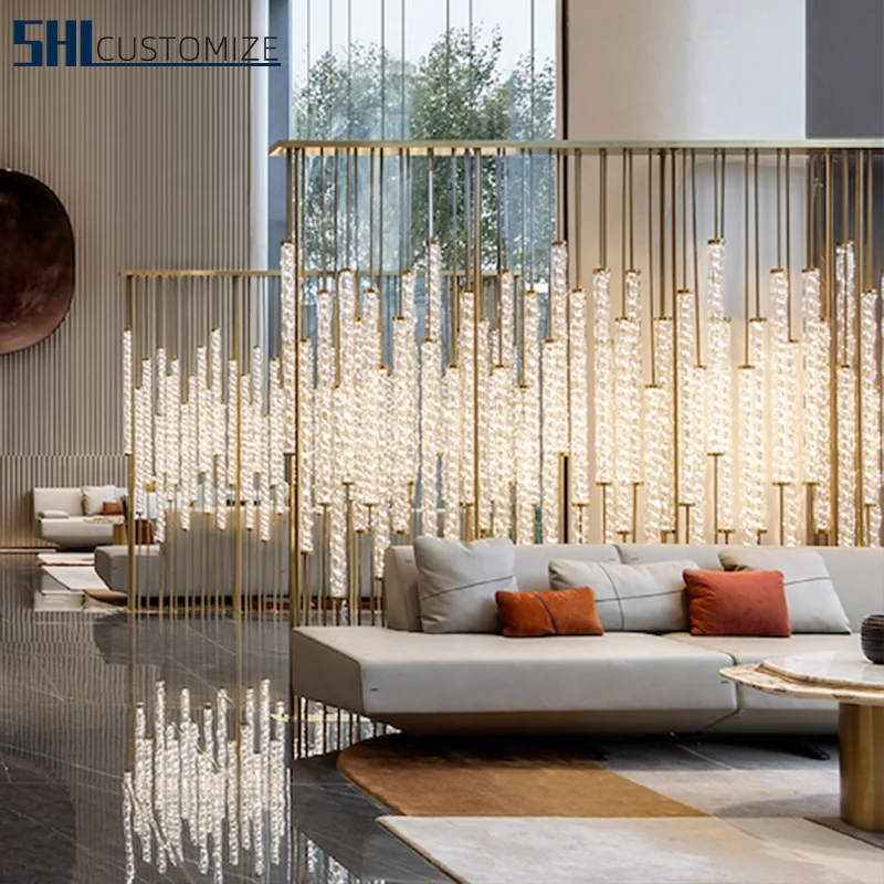 Стеклянная колонна из нержавеющей стали