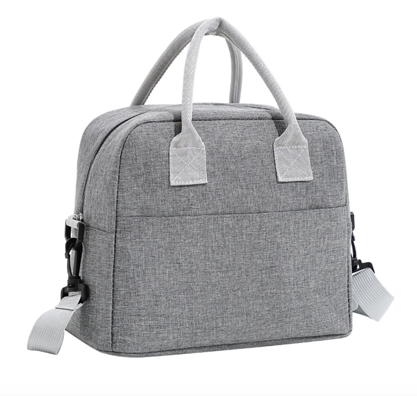 Customized Handheld Business Cooler Bag Men Fashion Women  Picnic Bag Wine Bottle Food Shoulder Lunch Bag for Adults or Kids