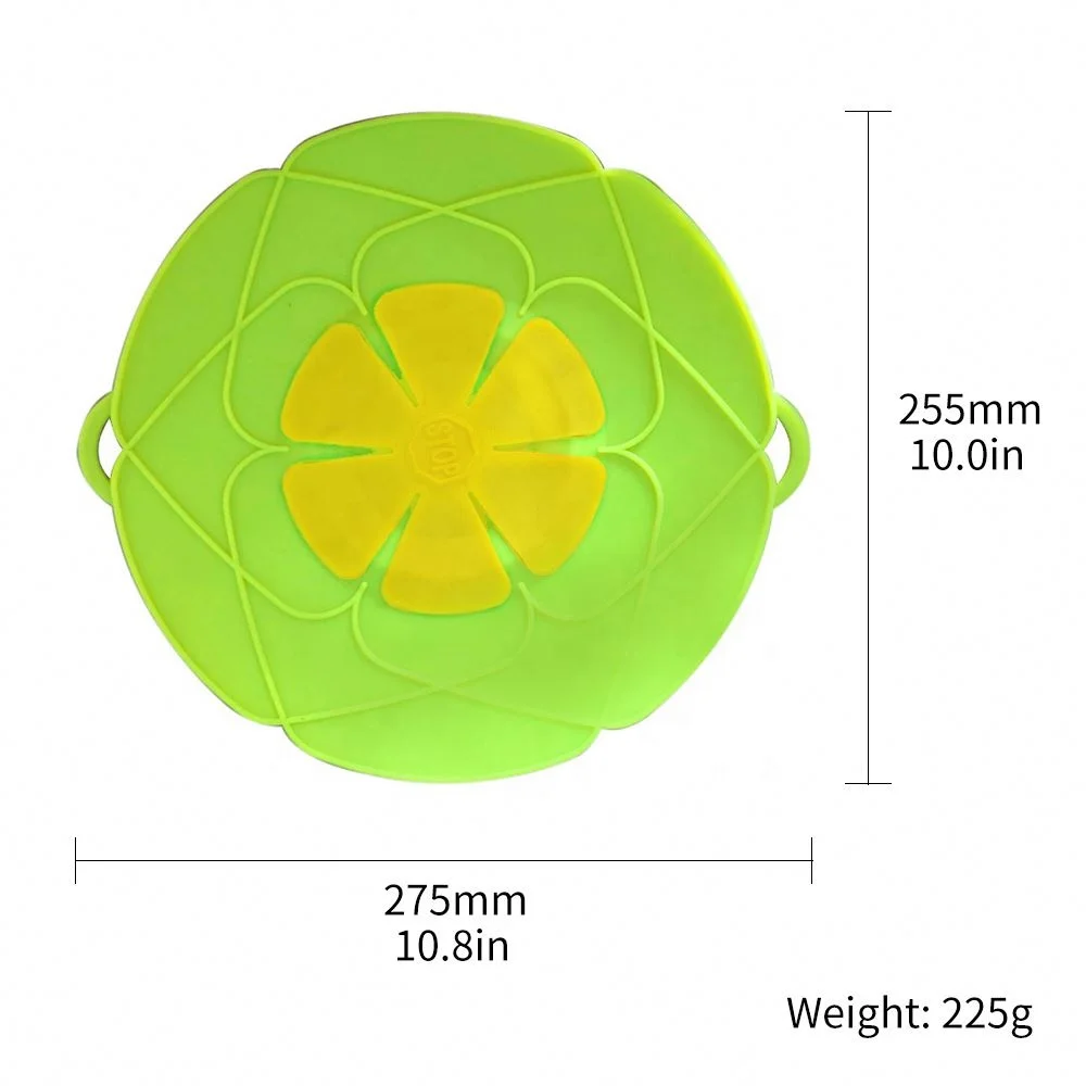 2021 Multi-Function Kitchen Tool Splatter Guard Screens Boil Over Safeguard Silicone Spill Stopper Lid Cover