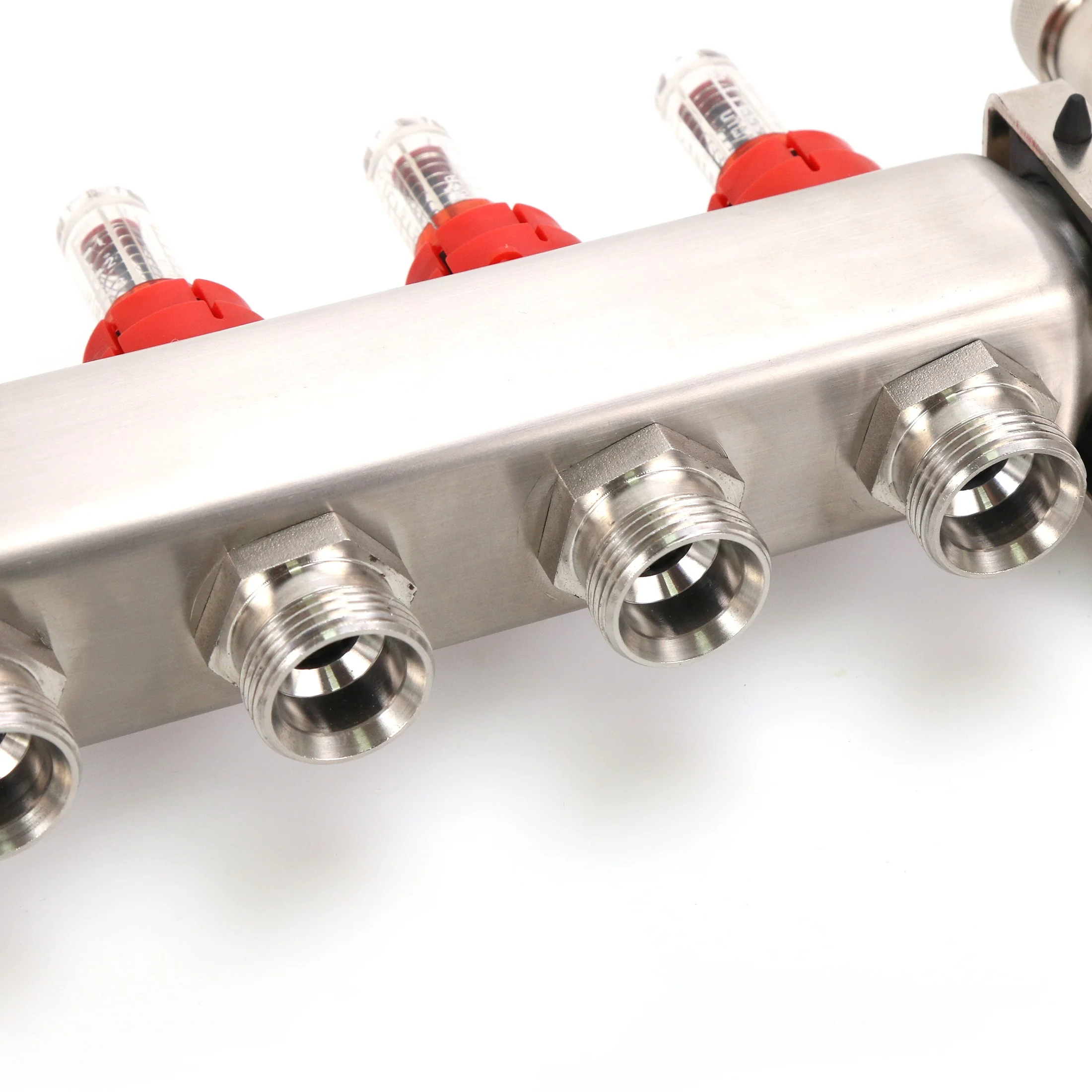 Manual stainless steel Manifold Underfloor Heating System manifolds plumbing pert system manifolds