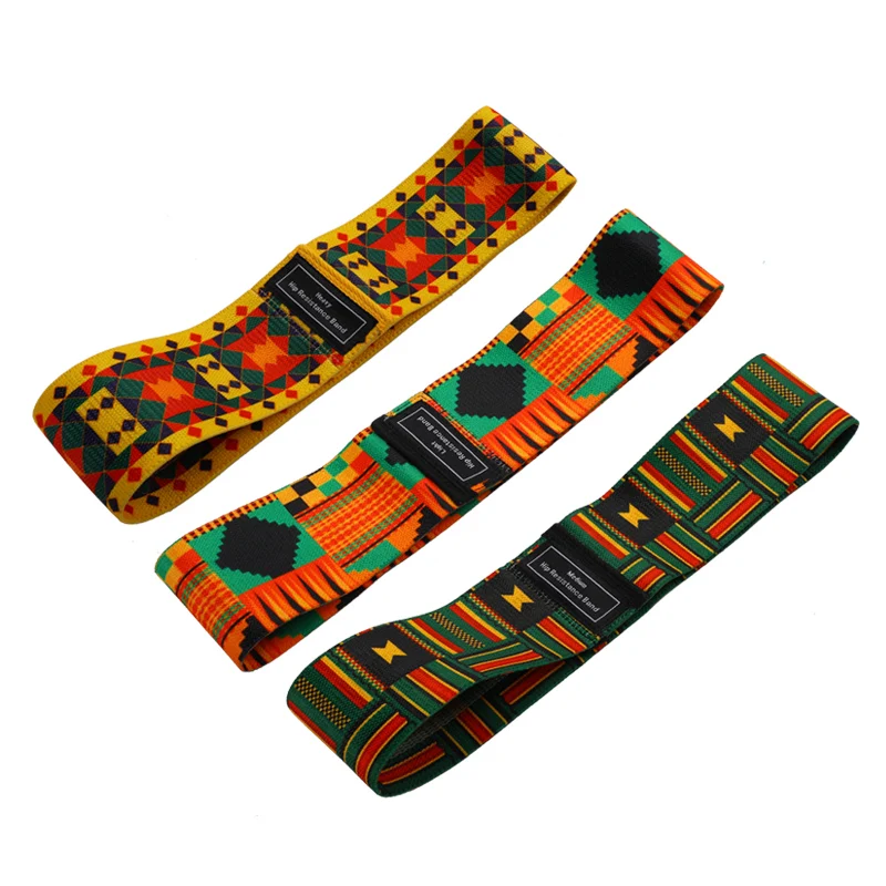 LS2012 фитнес-лента для ног с эластичной резинкой на заказ набор из ткани принтом Сетчатая Сумка тренировок набедренный круг ягодичная повязка