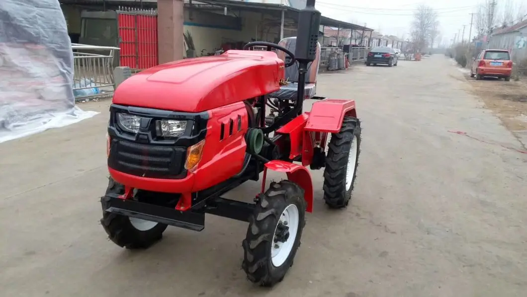 farming tractors for agriculture 20hp 25hp 4wd 4x4 mini tractor used tractor
