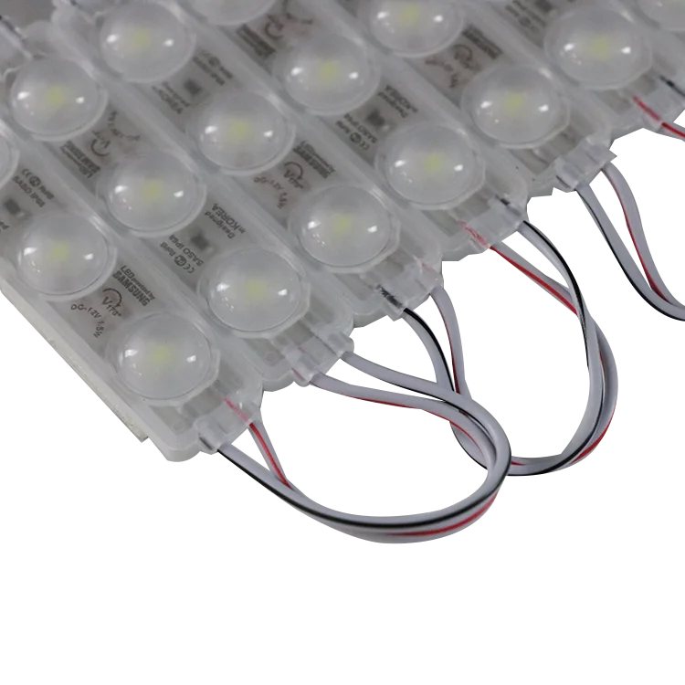 SMD DC 12V Waterproof led Modules High Bright Light Outdoor 1.5W 3 Leds 2835 Injection LED Module For Advertising Sign Box