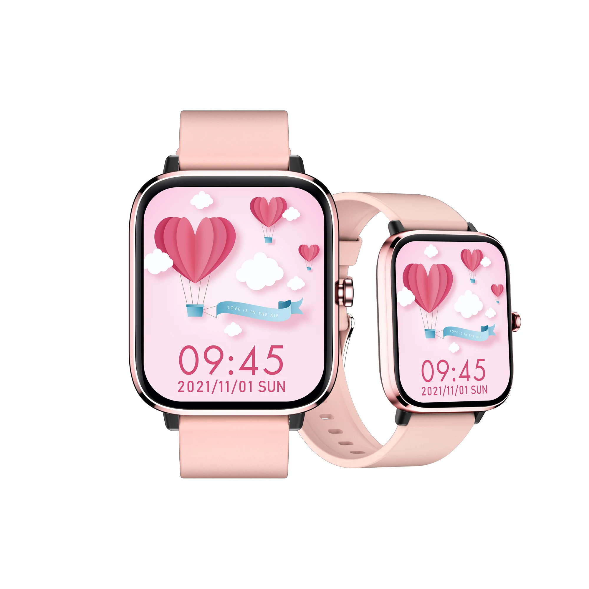 2023 Hot Selling T45s Smart Watches Body Temperature Heart Rate Monitoring OEM ODM Calling Women Watch Wristwatch