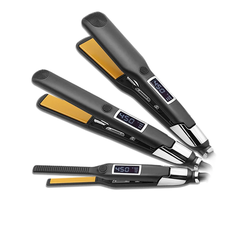 Hot Selling 3D Splint Multifunction Titanium Plate Professional 450 Degrees Hair Straightener Flat Iron