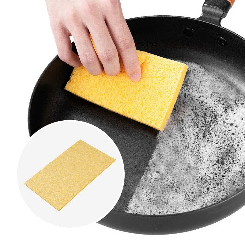 Magic Eco Friendly Compressed Cellulose Sponge Kitchen Dish Washing Cleaning Sponge Cloth Kitchen Sponge