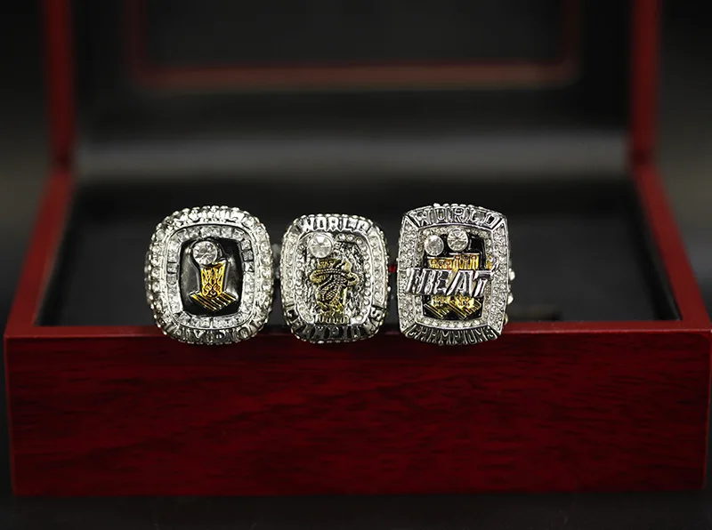 2006 2012 2013 Miami heat championship rings set Europe and the United States to commemorate the nostalgic classic ring