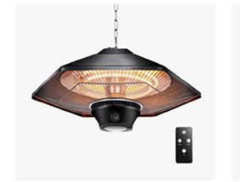 Suspend Heater Ceiling Heater Hexagonal Design Halogen&Carbon Fiber Heating