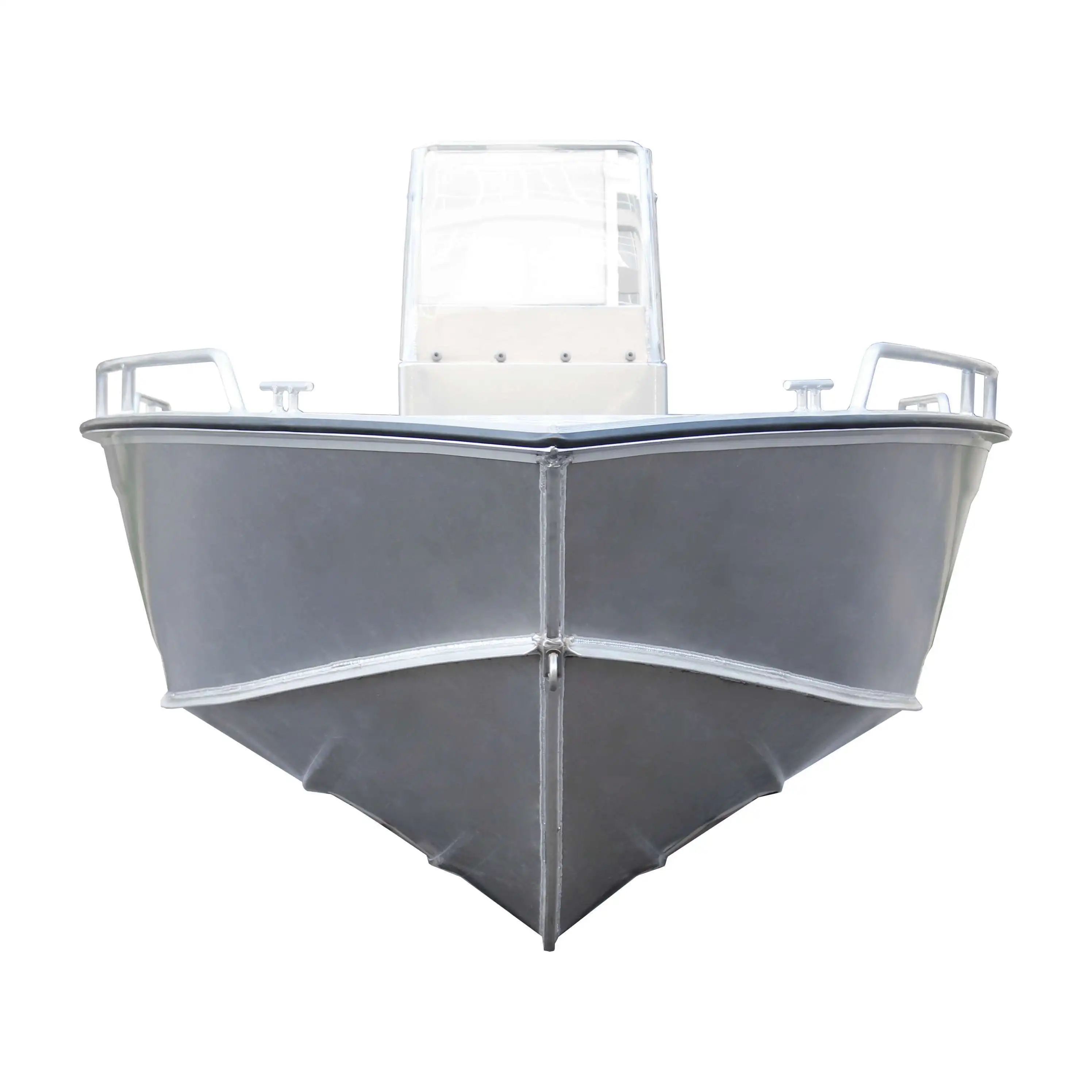 2022 New 18ft High Quality Aluminum Hull Aluminum Fishing Boats With Big Storage Space Rowing Skiff Made In China