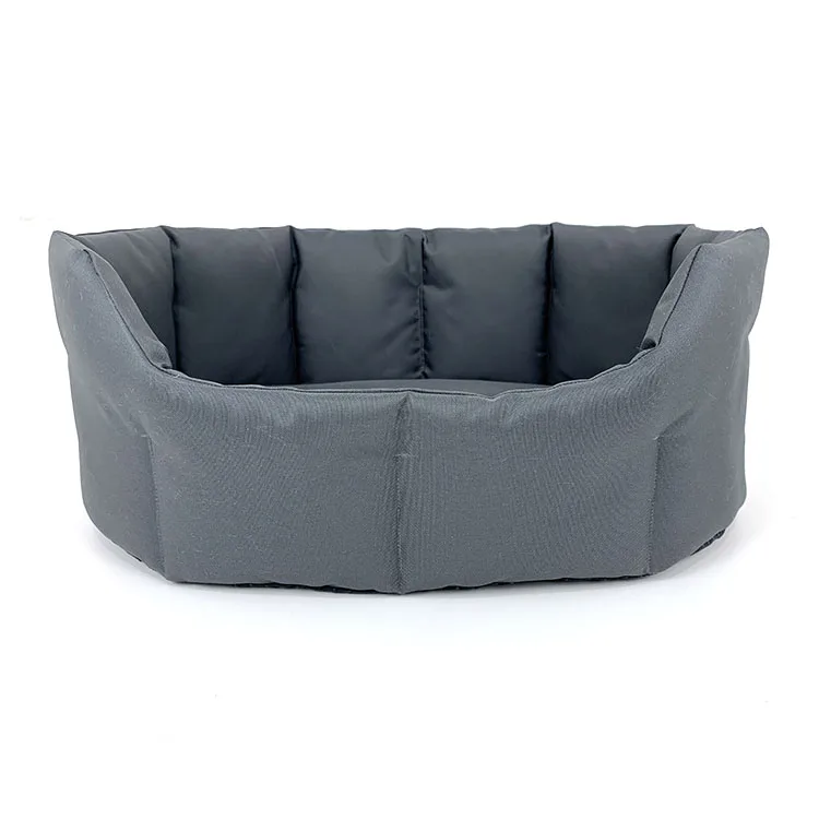 
Easy to Clean Removable Cushion Round Bolster Pet Dog Cat doggie doggy Bed with Waterproof 600D Oxford 