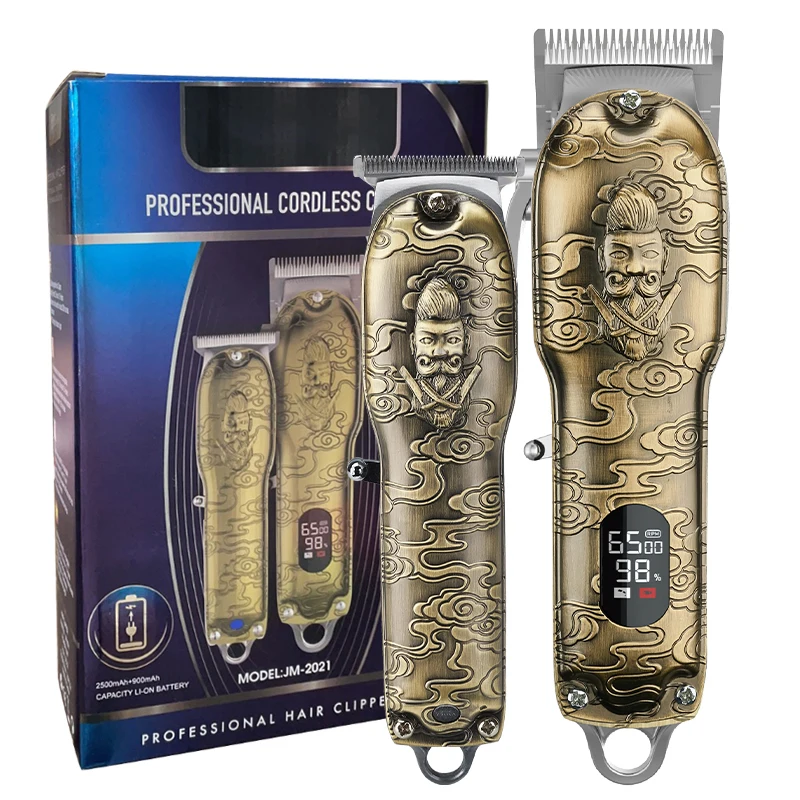 
waterproof hair clipper professional Rechargeable Cordless for men Barber Clipper 