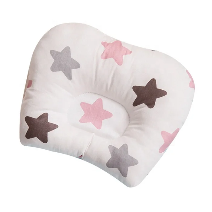 Полный хлопок дышащий ребенок плоская голова формирование подушки детские сон подушка