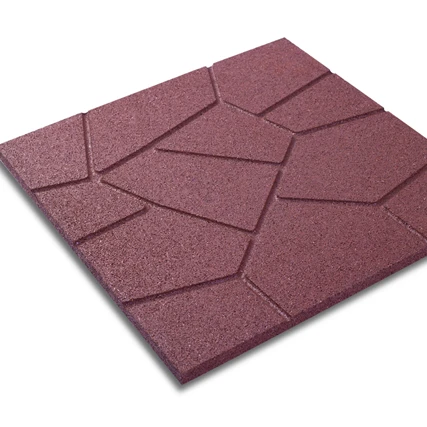 Уличная резиновая напольная плитка плитки для дорожки/парка двора пола/сада/игрового площадки современный графический дизайн l