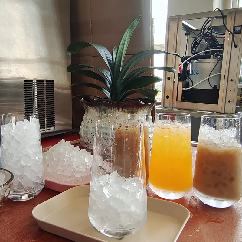 120kg 24Hours KS-120 Ice Water Chiller Ice Maker With Water Filter For Restaurant