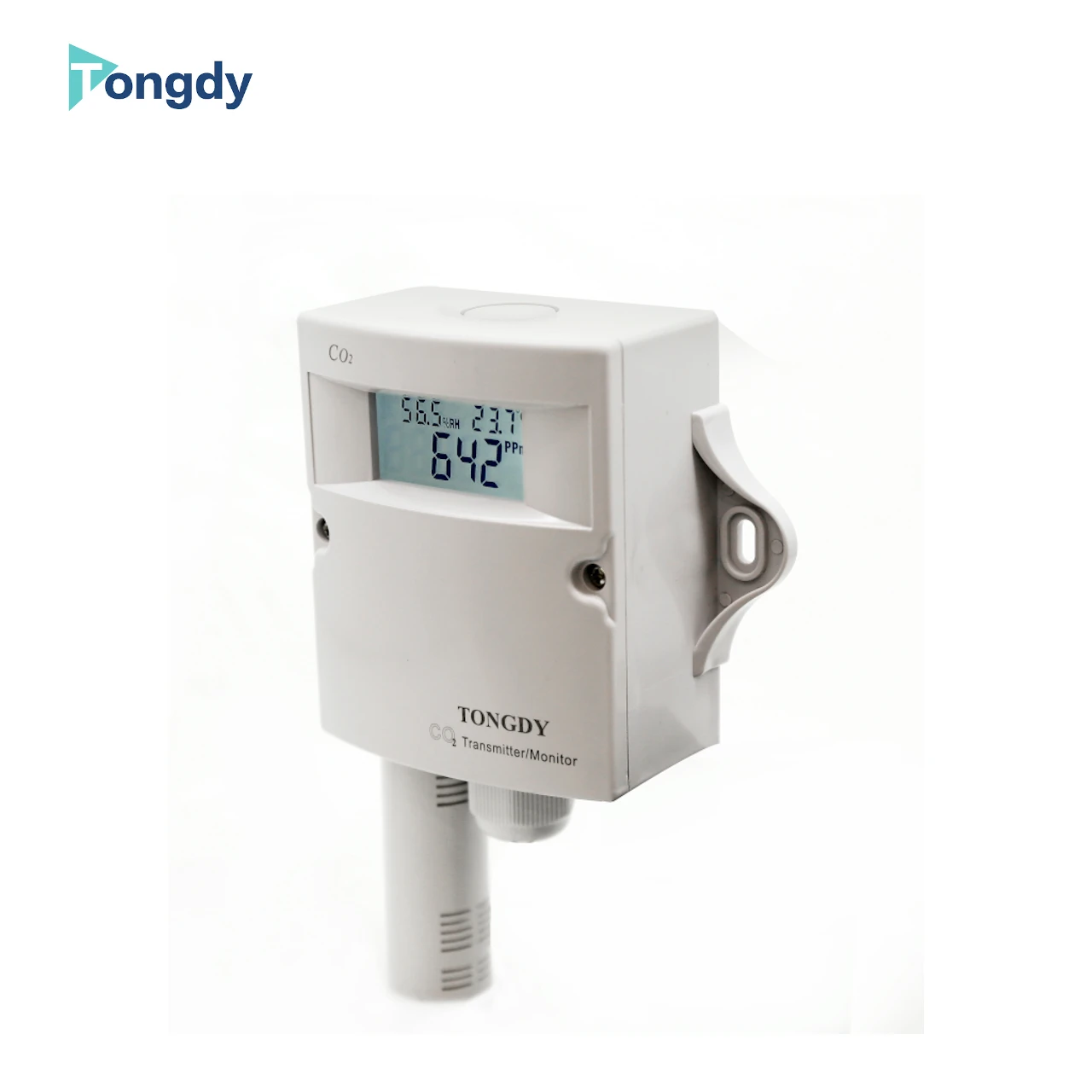 Carbon Dioxide transmitter with Smart structure with the simple installation and wiring