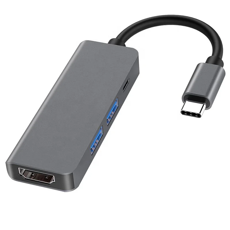 4-in-1 usb c hub 4 port usb c to usb hub for macbook