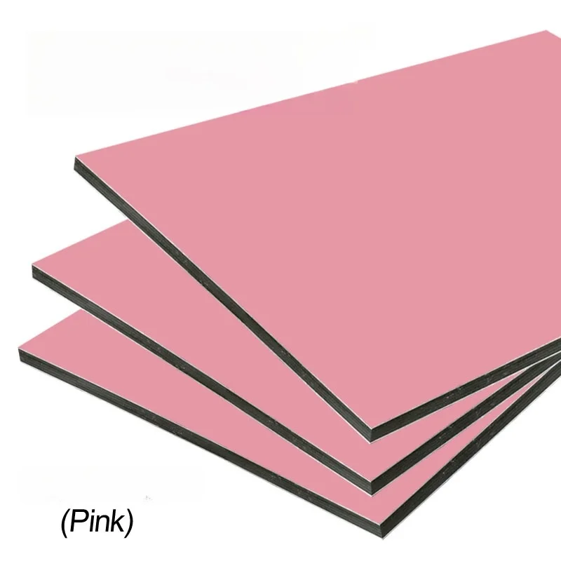 2mm to 6mm thickness 4*8ft size Aluminum composite panel/ACP/ ACM