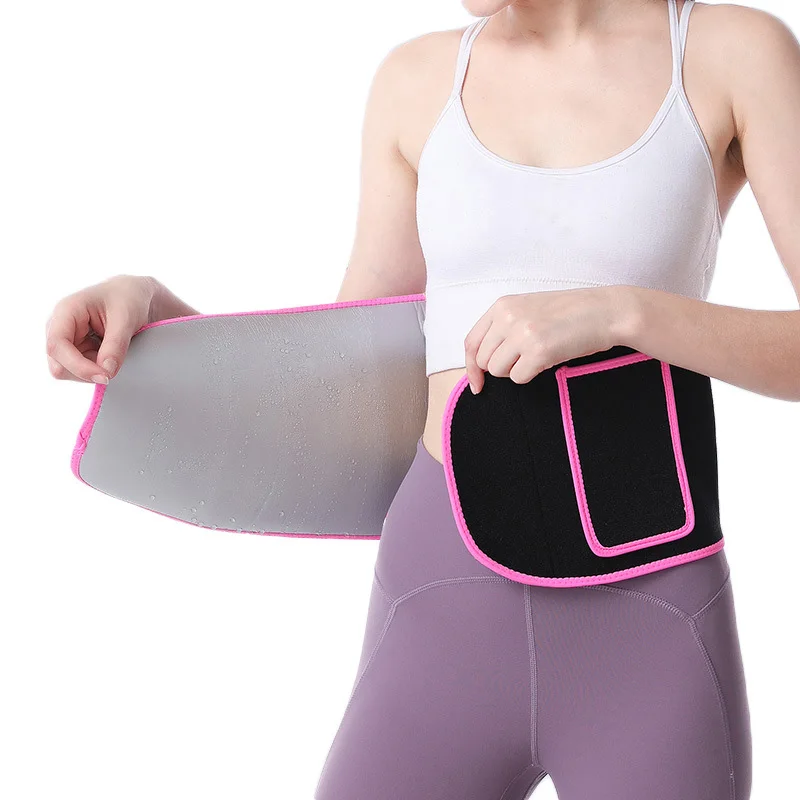 High Quality Sweat Belt Fitness Adjustable Body Slimming Neoprene Waist Trimmer Belt