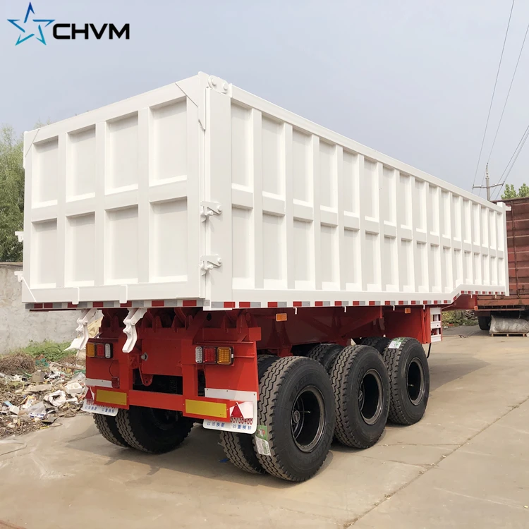 3-х осевой Новый 45CBM 100ton трактор самосвала полуприцеп самосвал прицеп