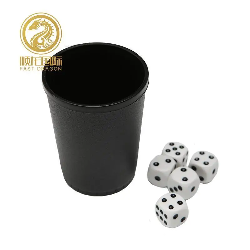 KTV Bar Nightclub Game Accessories Dice Shaker Cups Set