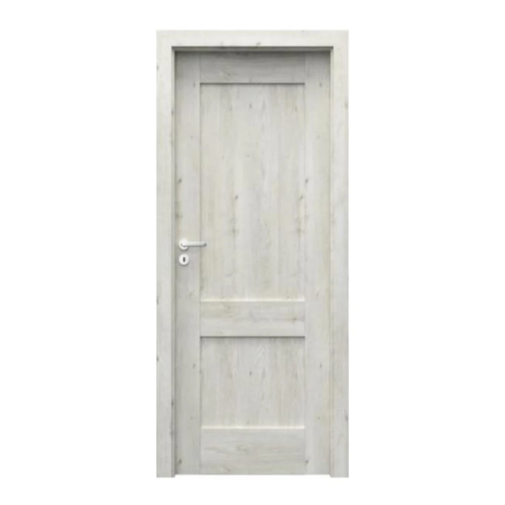 Modern wooden bedroom door design melamine MDF solid interior wood door for house