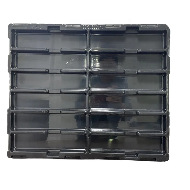 OEM Factory Supply Blister Tray for Electronic Components Plastic Plates & Bowls Packaging